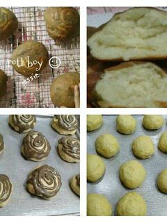 Foto resep Roti boy garing di luar empuk di dlm
