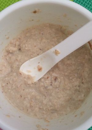 Foto resep Mpasi 7 bulan (oat, kurma)