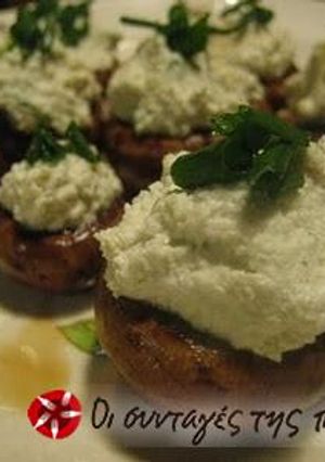 Φωτογραφία της συνταγής Μανιτάρια με κρέμα από κάσιους