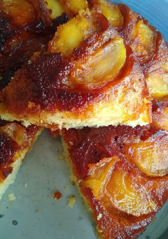 Una foto de Torta de manzana sin horno🍎