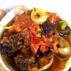 A picture of Suya Sauce.
