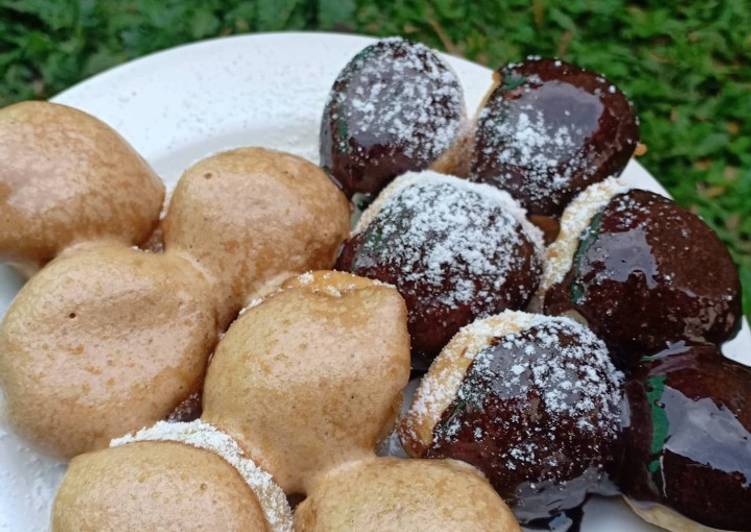 Bagaimana Cara Memasak Donat Korea sy modif pk toping dalgona&beng2 drink Yang Lezat Sekali