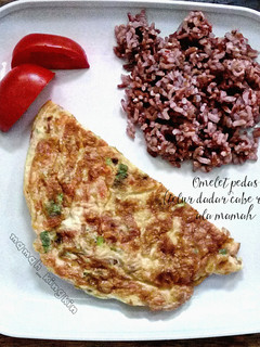 Foto resep Omelet pedas (telur dadar cabe rawit) ala mamah