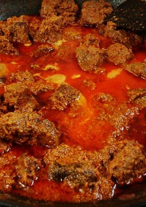 Foto resep Rendang Hitam