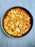 Gâteau Light aux pommes et noisettes Végétarien, Sans Gluten et sans lactose