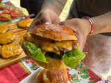 Pan para hamburguesas (de papa)