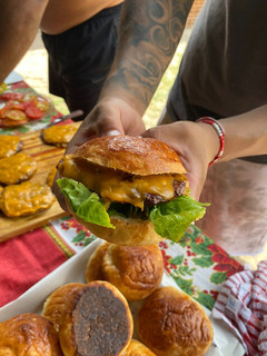 Una foto de Pan para hamburguesas (de papa)