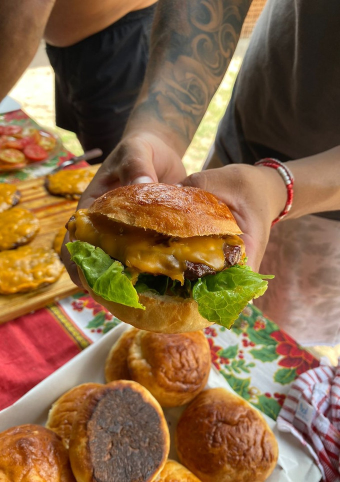 Una foto de Pan para hamburguesas (de papa)