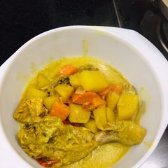 A picture of Chicken Curry ala Pinoy.