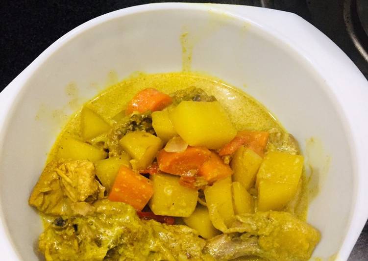 Quick and Easy Chicken Curry ala Pinoy