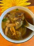 Opo Squash and Mushroom Soup