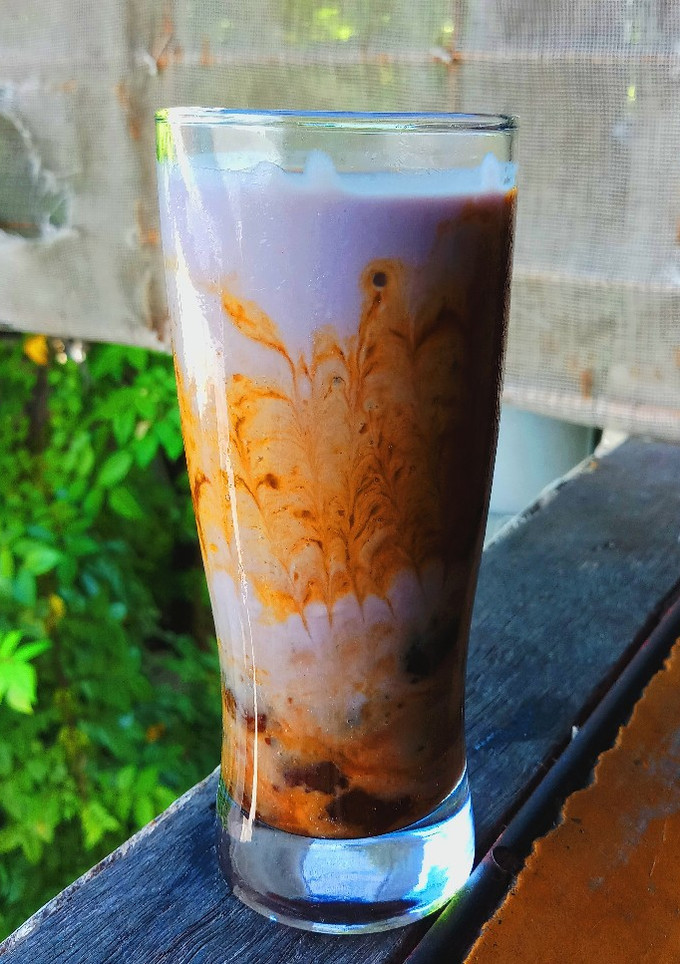Foto resep Purple Sweet Potato Boba Vegan