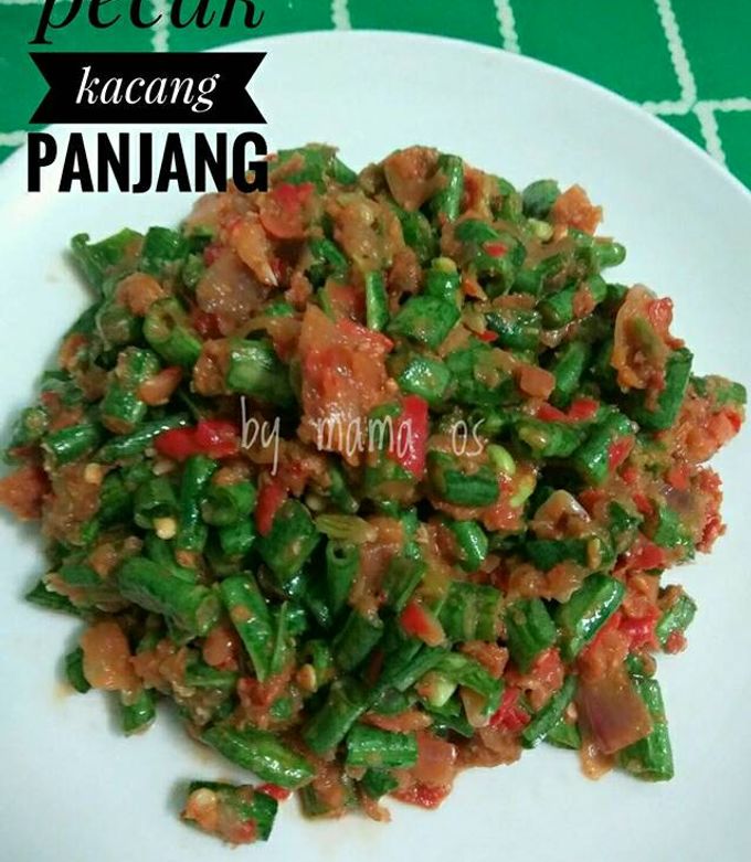 Foto resep Pecak kacang panjang
