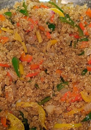A picture of Quinoa Pulao.