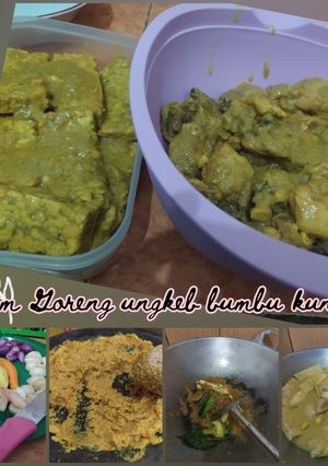 Foto resep Ayam goreng ungkep bumbu kuning