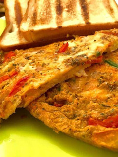 A picture of Fajita Omelet 😍😘😍.