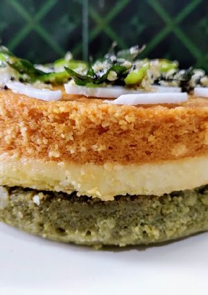 A picture of Tiranga Dhokla.