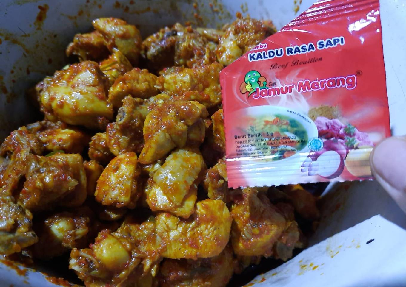 Ayam rica-rica non-msg