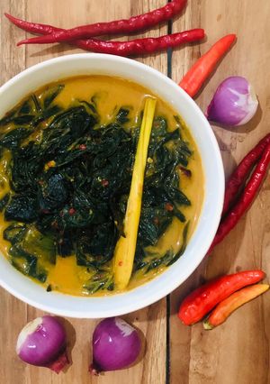 Foto resep Sayur Daun Singkong Santan