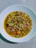 Seblak jamur Enoki