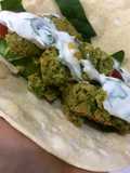 Falafel en pan pita