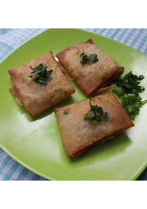 Foto resep Martabak MiJaWi (Mie Jamur saWi) Snack MPASI 4*