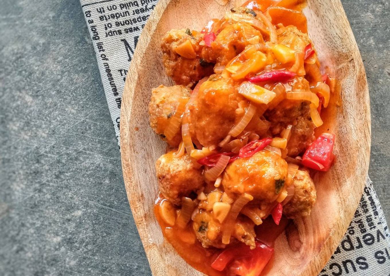 Bola-Bola Tempe Pedas Manis