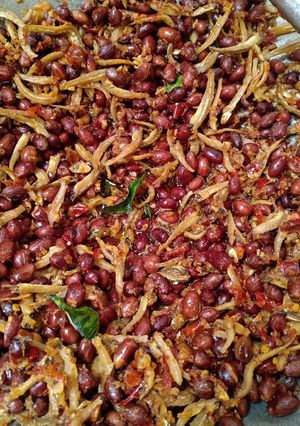 Foto resep Sambel Teri kacang simple