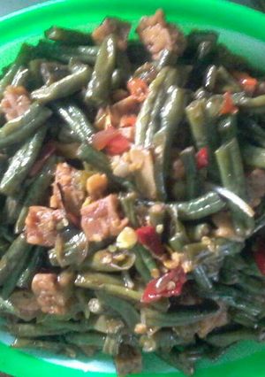 Foto resep Oseng2 kacang panjang&tempe