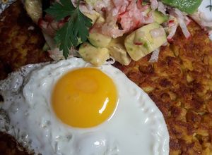 Una foto de Tacu tacu de frejol Canario - Camanejo🇵🇪#cocinaporunmundomejor
