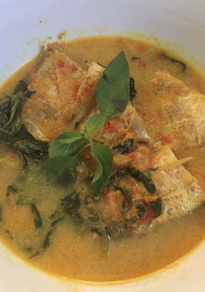 Foto resep Gule ikan kakap Merah ala rumahan