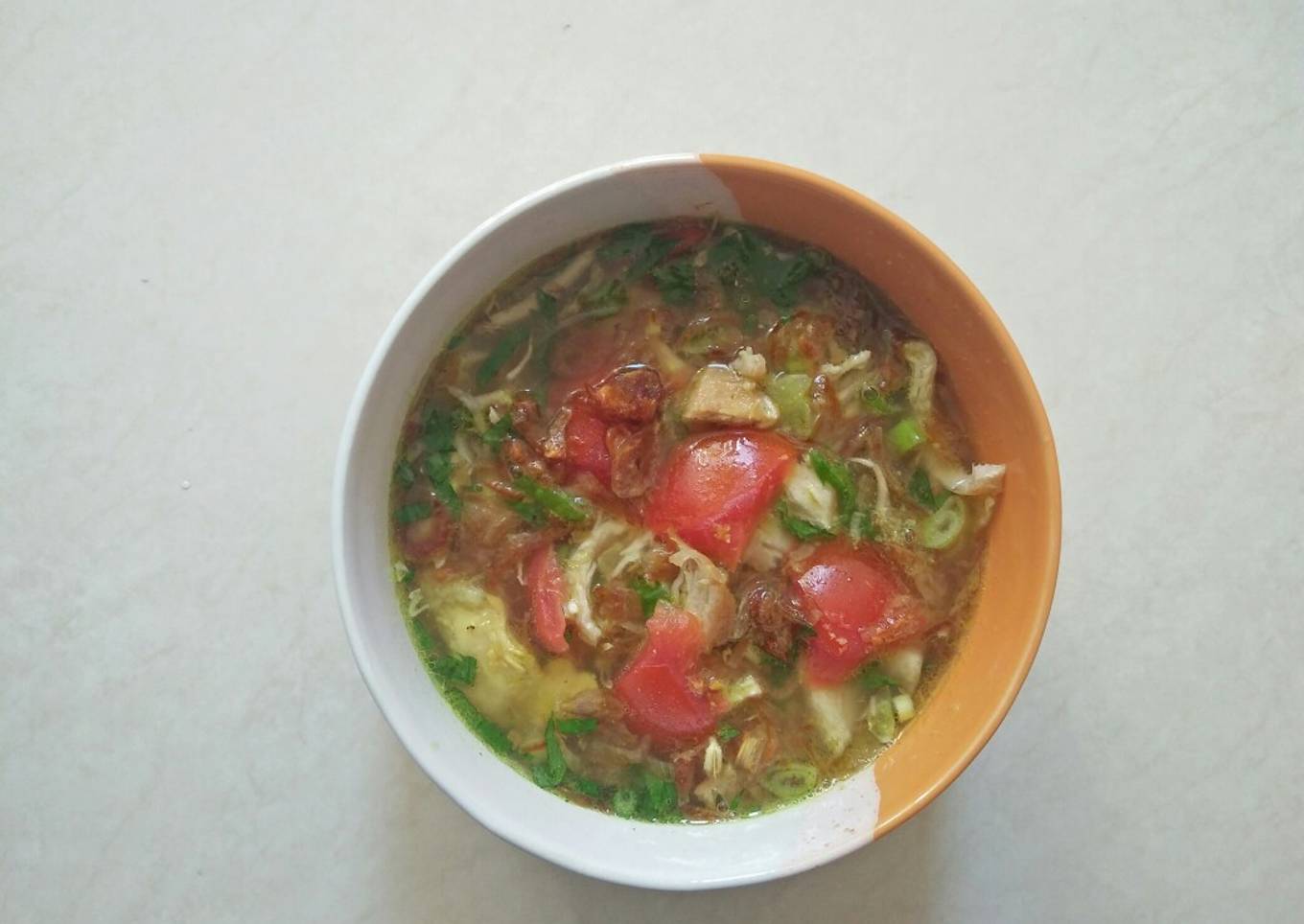 Soto Ayam Segar (Soto Kuning)