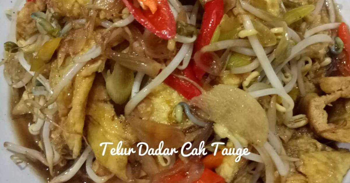  Resep Telur Dadar Cah Tauge oleh K arista Fenie Cookpad
