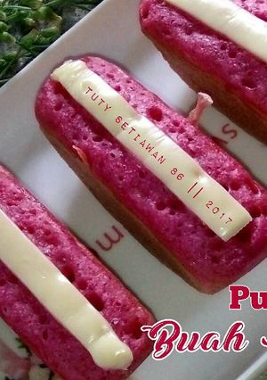 Foto resep Pukis buah naga