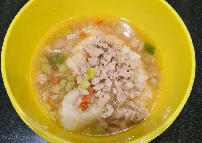 MPASI 8m+: Sup Tuna Kuah Bening