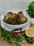 Sup Daging Bersama Tulang Gear Box Tumis Darat