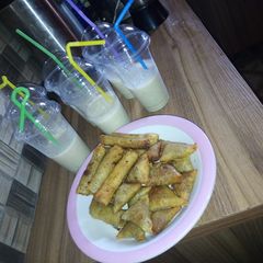A picture of Apple smoothie.