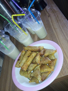 A picture of Apple smoothie.