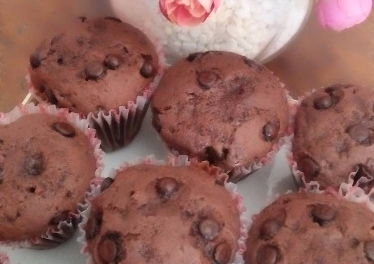 Resep Choco Muffin Simple, Lezat