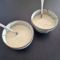 Leek cream A picture of Leek cream.