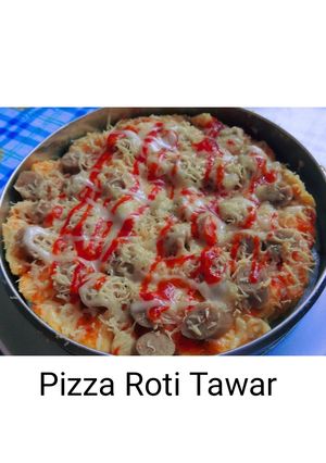 Foto resep Pizza Roti Tawar