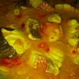 Asam asam Kakap Merah bumbu Kuning