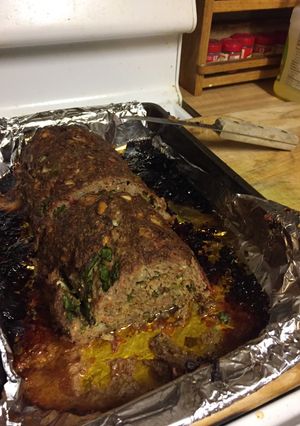 A picture of Spinach Loaf.