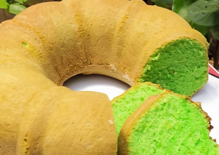 Langkah Mudah untuk Membuat Bolu Pandan Santan, Enak