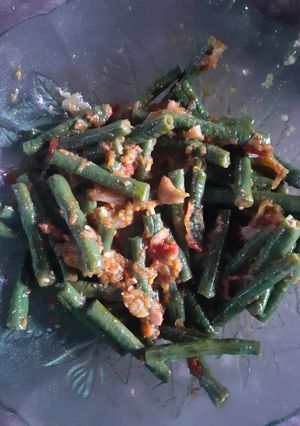 Foto resep Tumis Kacang Balado Pedas