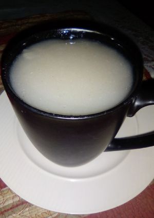 A picture of Cassava porridge.