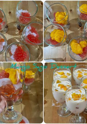 Foto resep Dessert Mango Sago