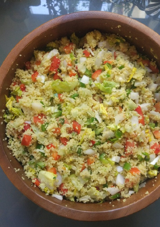 Una foto de Tabulé o ensalada de couscous