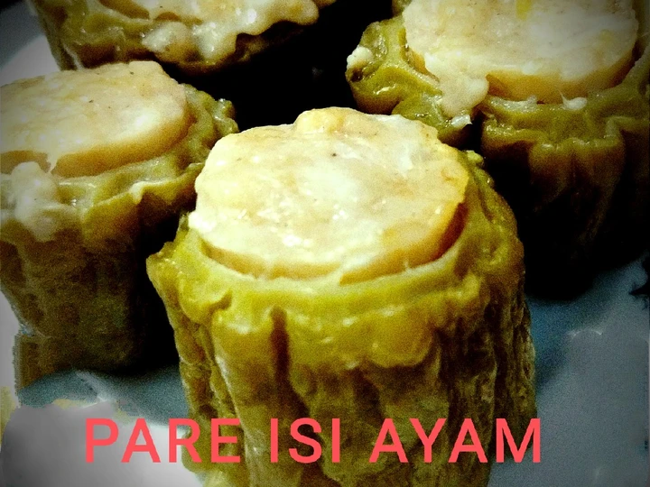 Cara Sederhana Membikin Resep  Pare isi Ayam (kukus) yang Sempurna, Sempurna