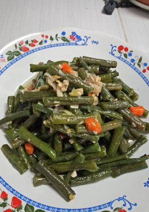 Foto resep Tumis kacang panjang